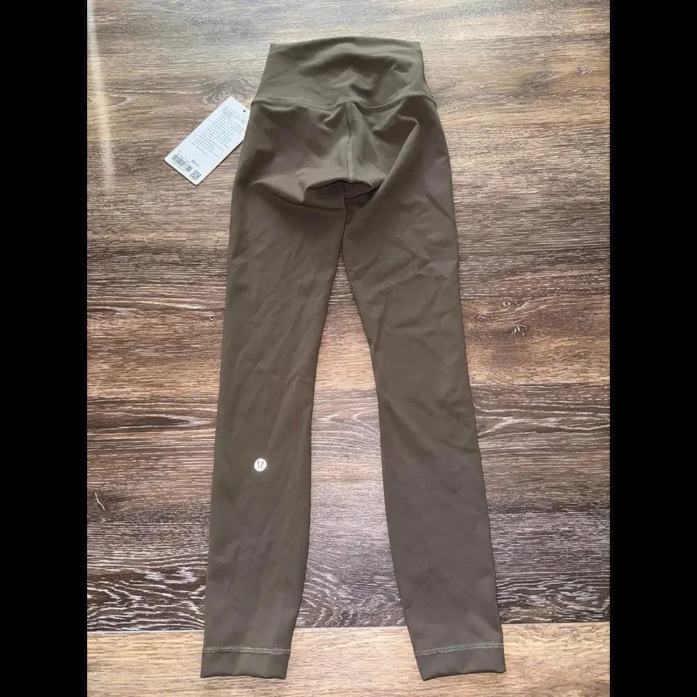Lululemon Wunder Train High Rise 25” Nomad Size 0 NWT